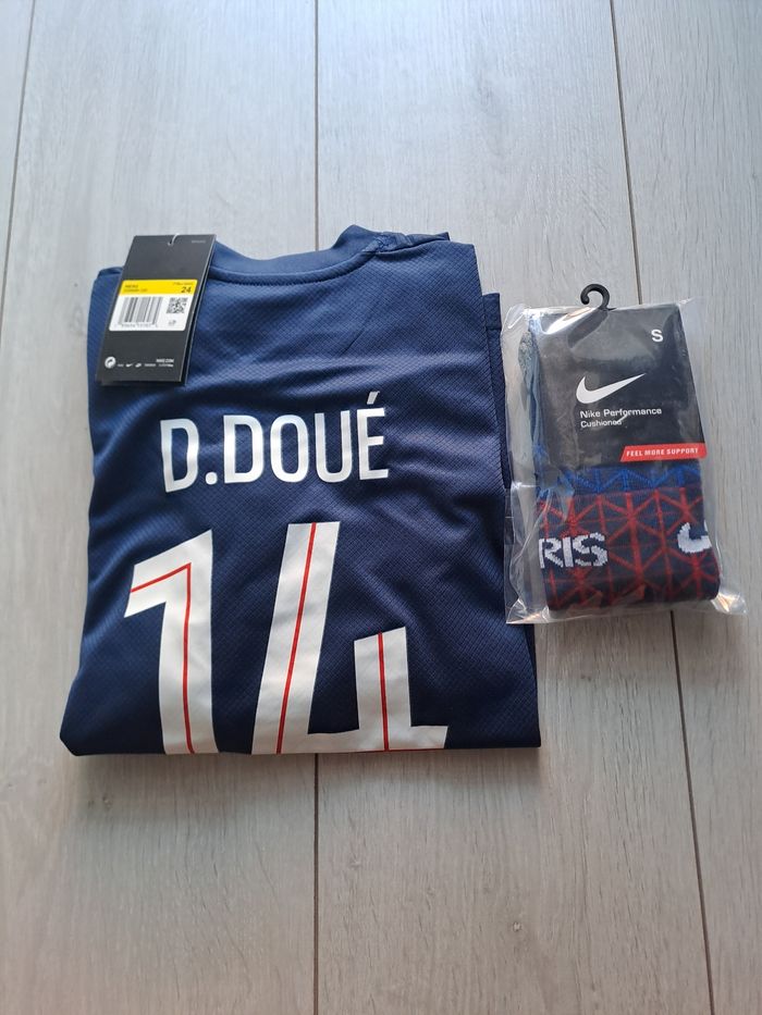 Ensemble doué 10ans psg maillot etoile foot - photo numéro 4