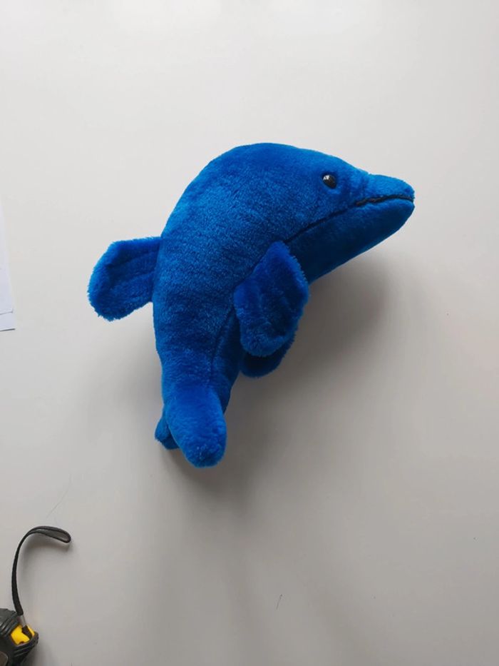 🦋 Peluche Dauphin made in France - photo numéro 2