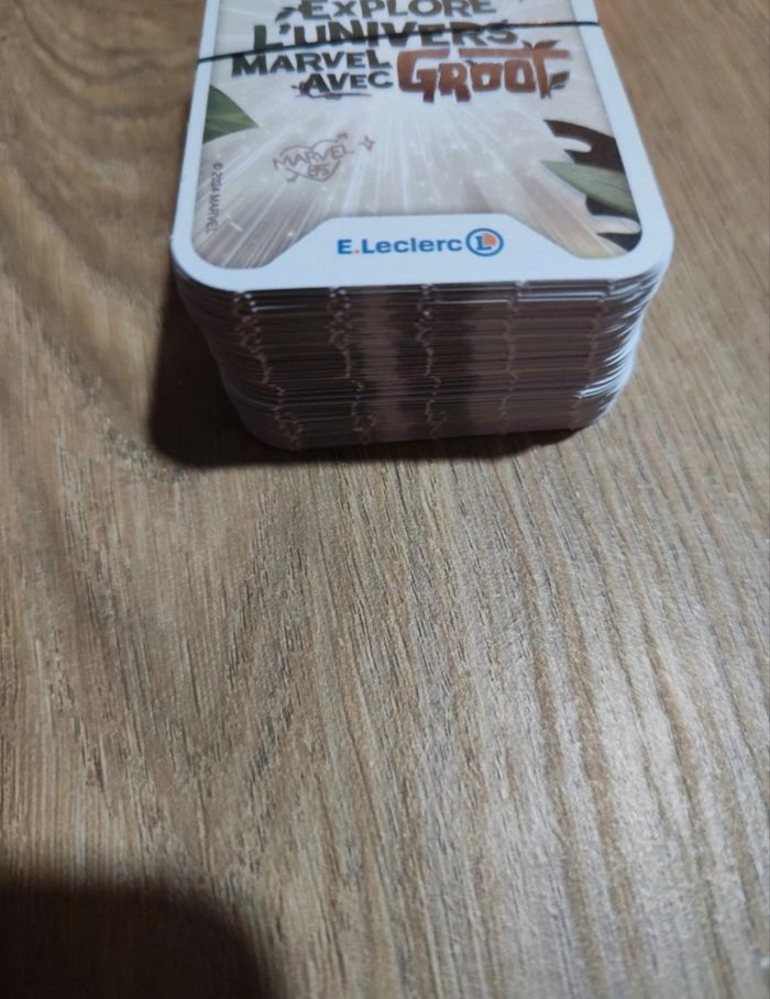 Double cartes marvel Leclerc édition 2024 - photo numéro 4