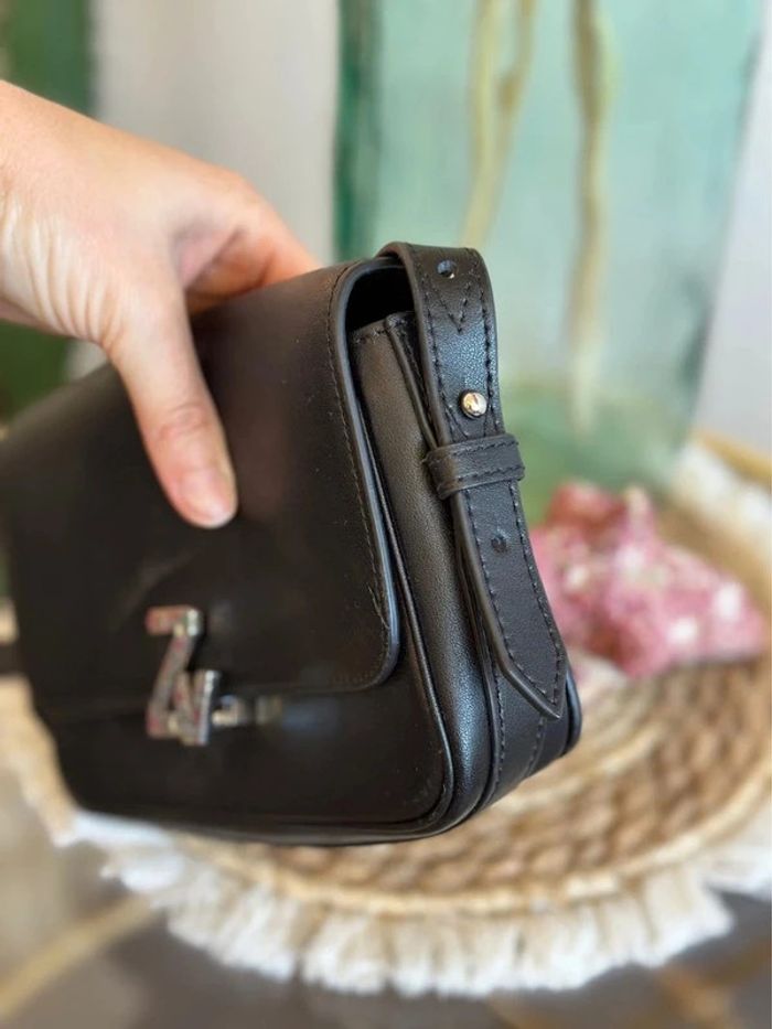 Sac bandoulière mini en cuir ZV Initiale - Zadig&Voltaire - photo numéro 8