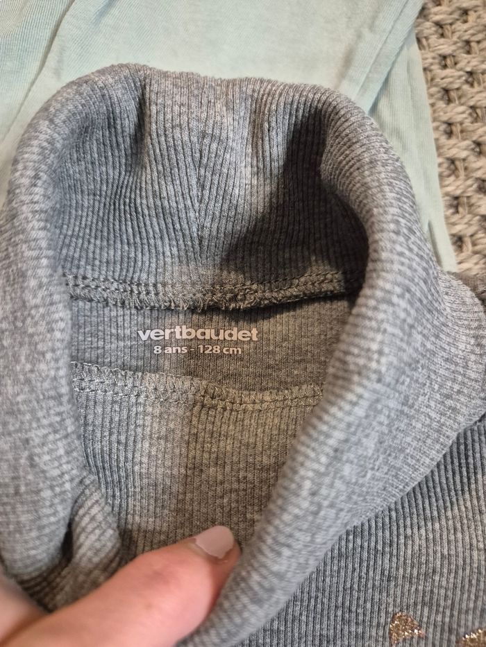 Lot de 4 t-shirts ML fille - 8 ans - photo numéro 5