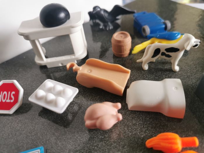 Lot de 23 pièces détachées Playmobil