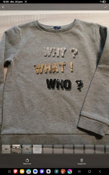 Sweat-shirt 8 ans GF81