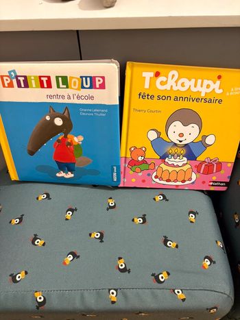 P’tit loup et T’choupi