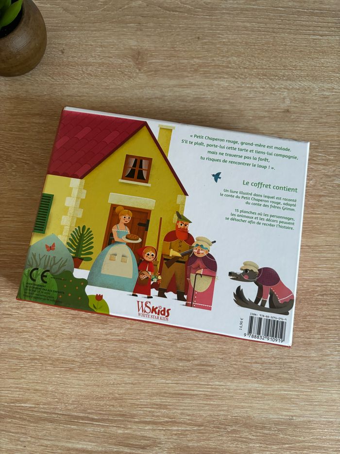 Coffret livre maquette le petit chaperon rouge - photo numéro 5