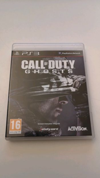Jeu Call of duty Ghosts ps3