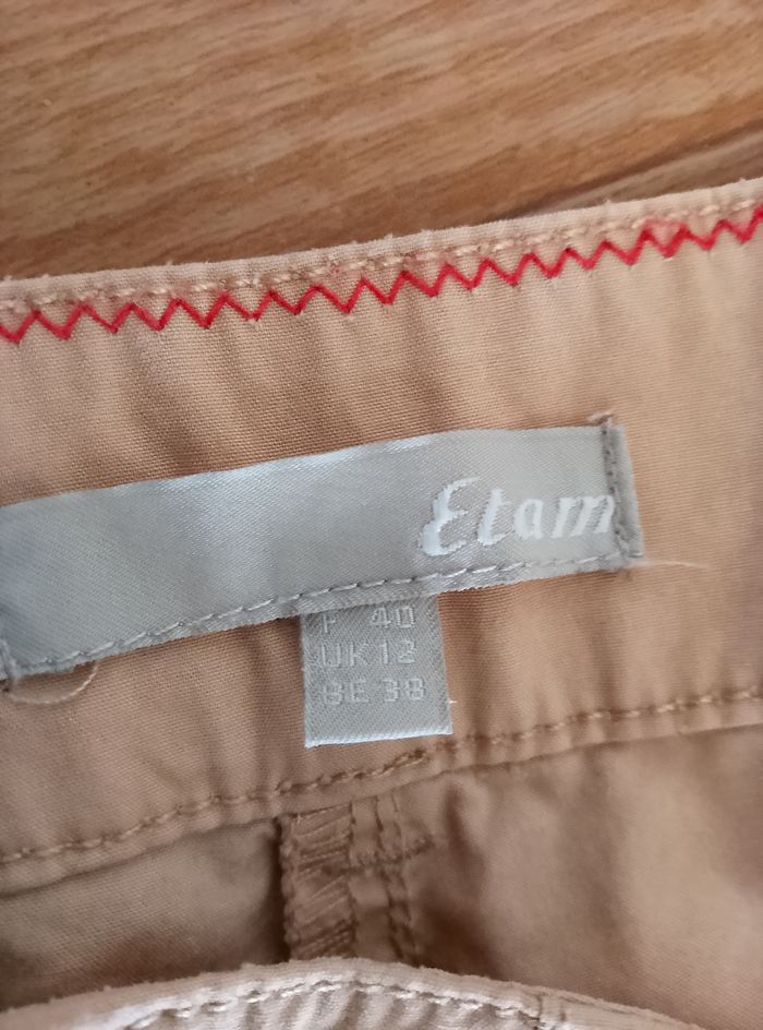 Pantalon femme beige - photo numéro 2