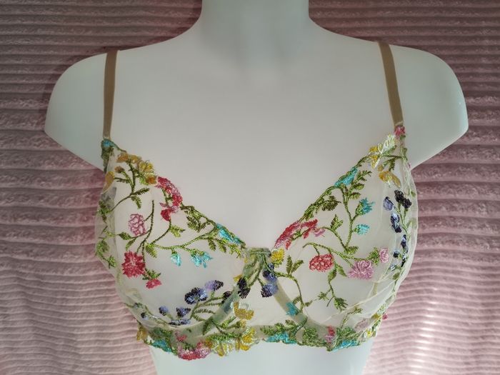 Ensemble sous vêtements floral multicolore - photo numéro 4