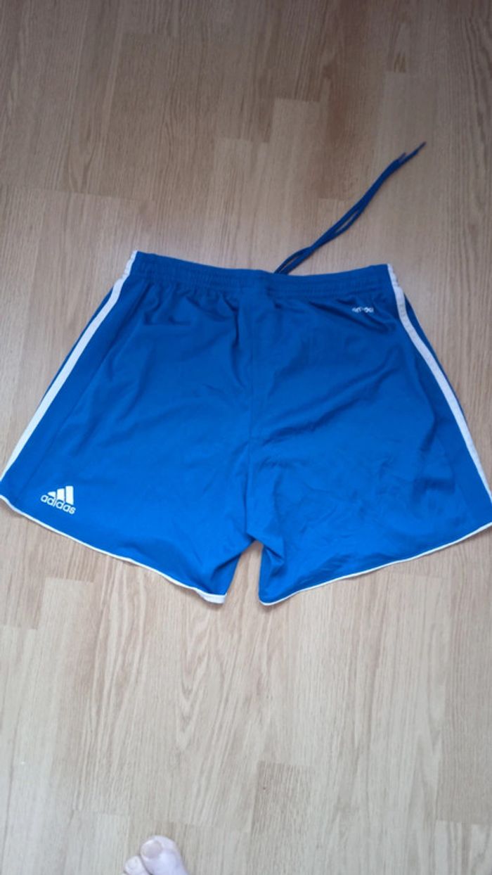 🎯 Short Running / Foot Adidas S – Bleu Électrique - photo numéro 3