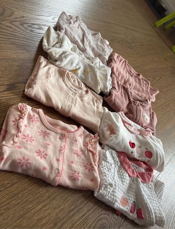 Lot de pyjamas 1 mois