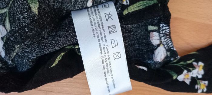 Blouse 110 116 cm noire - photo numéro 3