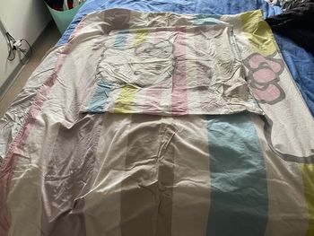 Housse de couette hello kitty 