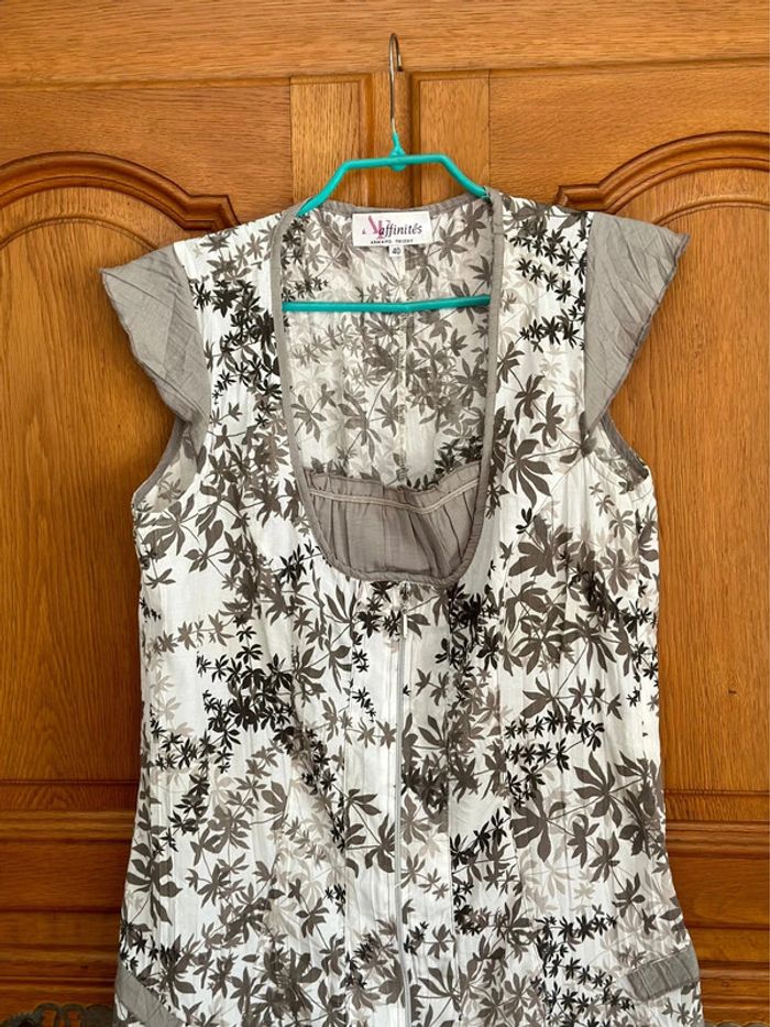 Robe d’été sans manches à motifs - photo numéro 3