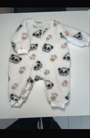 Combinaison chaude panda