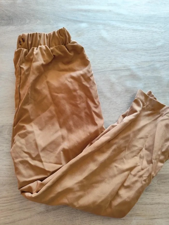 Pantalon très souple camel