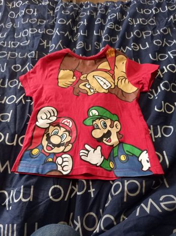 T shirt mario 