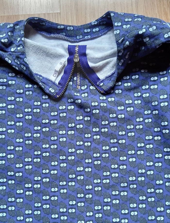 Prachtige blauwe jurk van cks maat 10/ Robe taille 140 - photo numéro 3