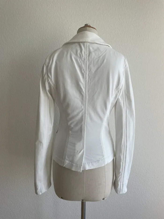 Blazer blanc en jersey Weekend Max Mara - photo numéro 4