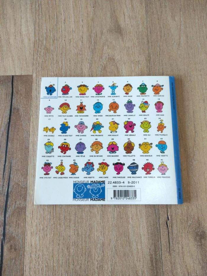 Livre : Mme autoritaire - photo numéro 2