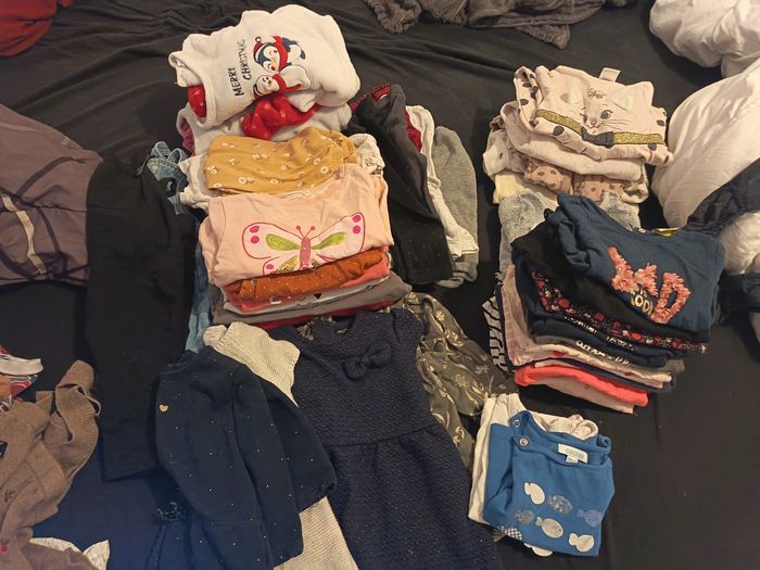 Lot fille 12 mois