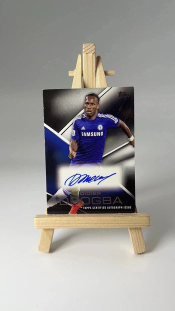2014-15 Topps Premier Gold - #PA-DD Didier Drogba Premier Auto Chelsea FC