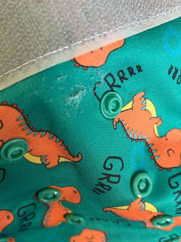 Lot de 15 couches lavables BUM 27 inserts et 4 rouleaux de voile jetable - photo numéro 8