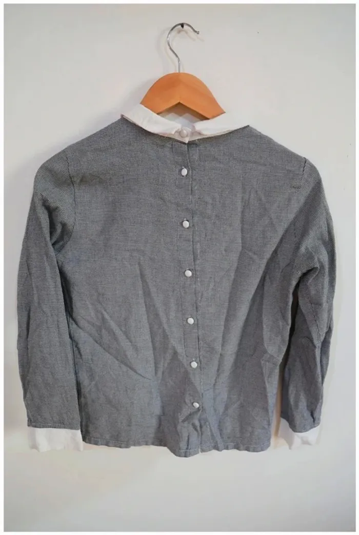 C43 blouse imprimée La p'tite étoile T1 - photo numéro 2