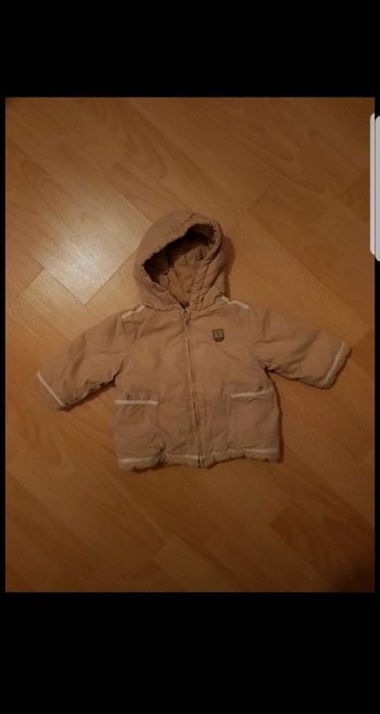 Manteau à capuche bébé garçon 3 mois
