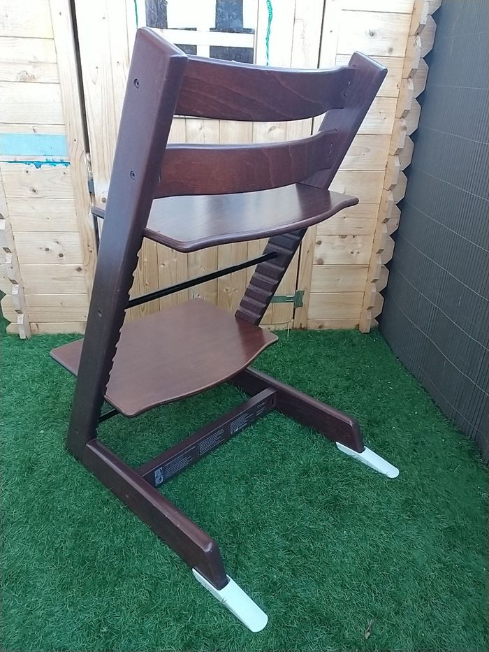 Chaise Stokke Tripp Trapp V2 bois foncé - photo numéro 4