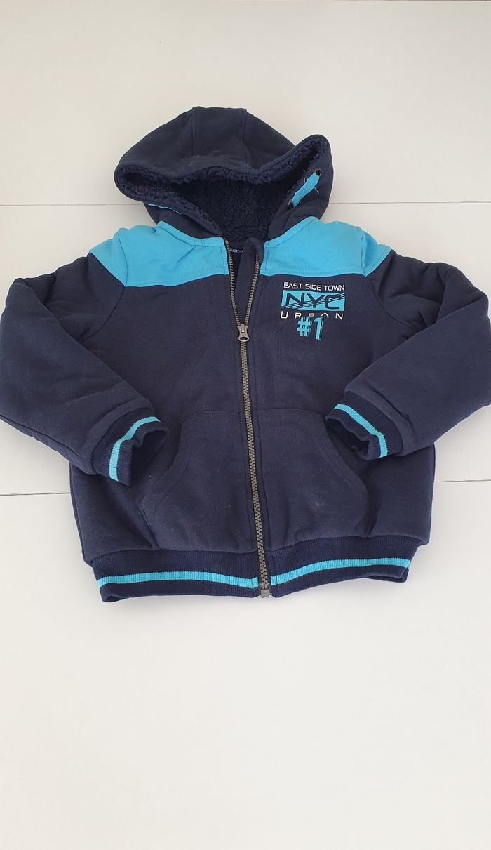 Gilet doublé en 6/8 ans