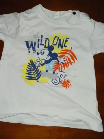 Tee-shirt Mickey 6 mois disney