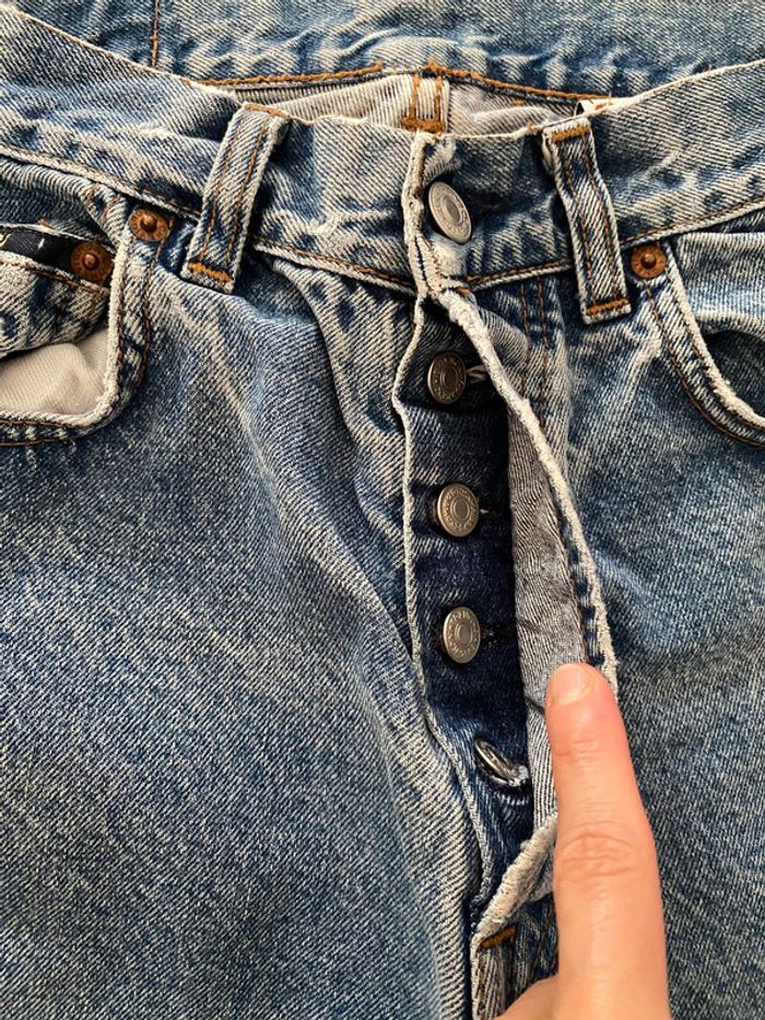 Jeans vintage Chevignon bleu W 29 US soit 36 France - photo numéro 11