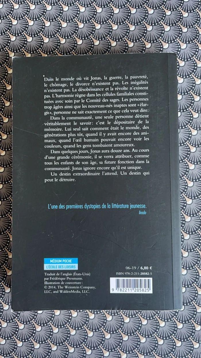 Le passeur - Lois Lowry - photo numéro 2