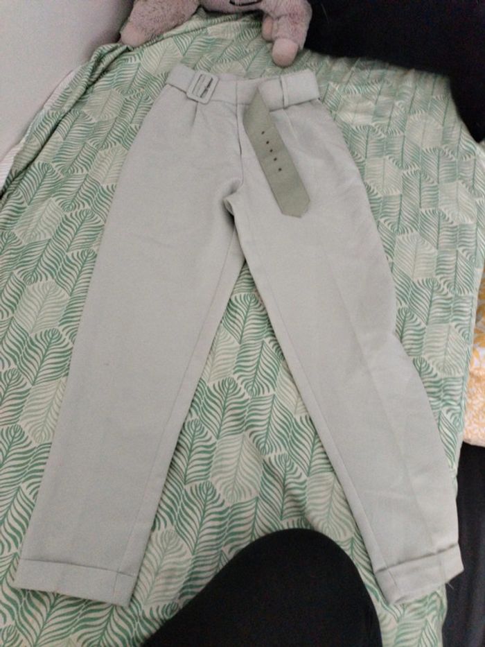 Pantalon classique taille haute - photo numéro 3
