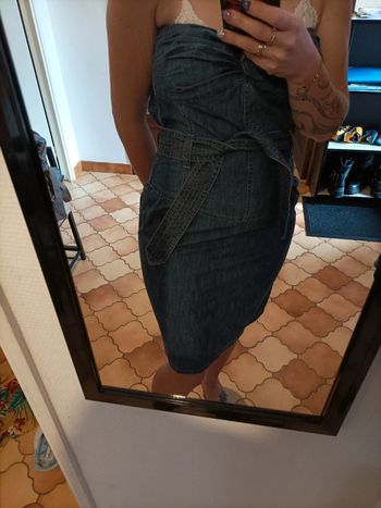 Robe en jeans