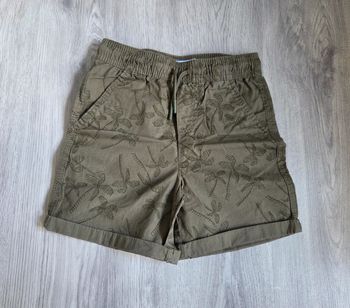 🌸 Short léger motif palmiers 8 ans 🌸