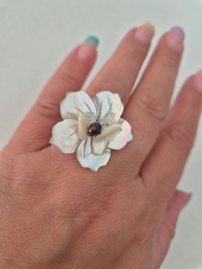Bague fleur
