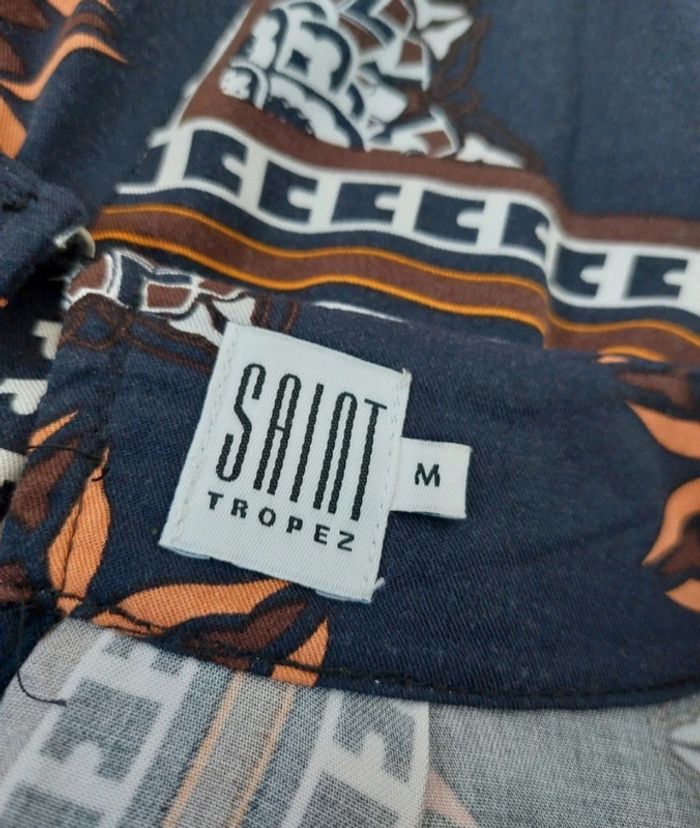 Robe imprimé manches courtes taille L - photo numéro 5