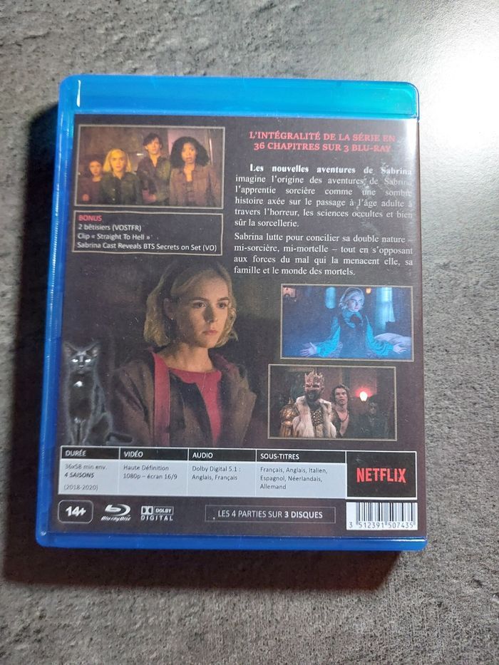 Sabrina intégrale série 3 blu-ray - photo numéro 2