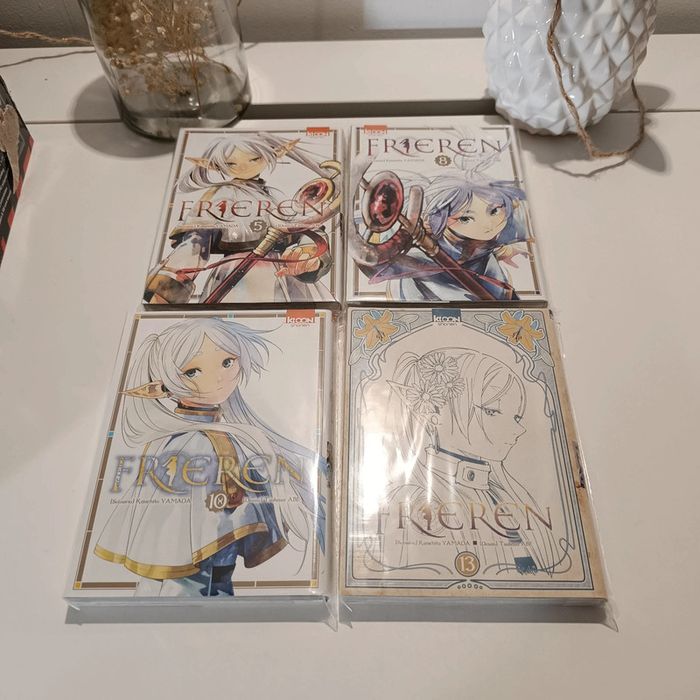 Manga Frieren tomes 5/8/10 et 13 collector