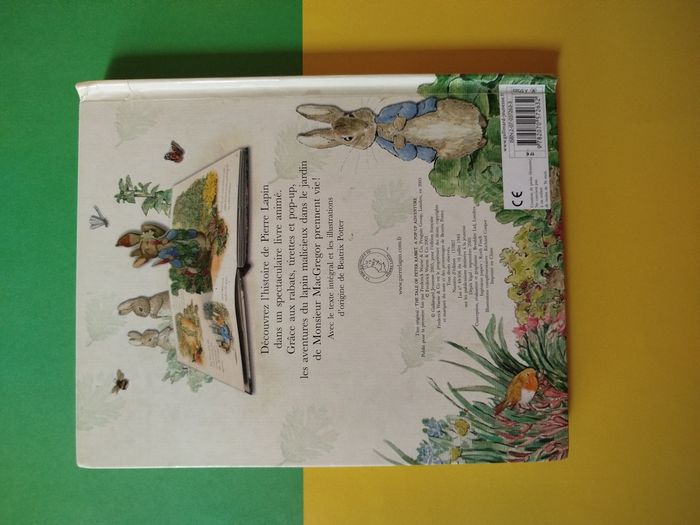 Le grand livre animé de Pierre lapin - Rare - photo numéro 2
