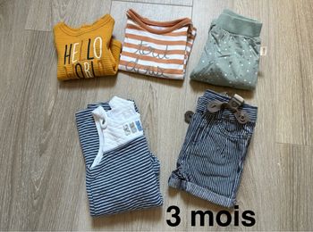 Lot vêtements 3 mois 