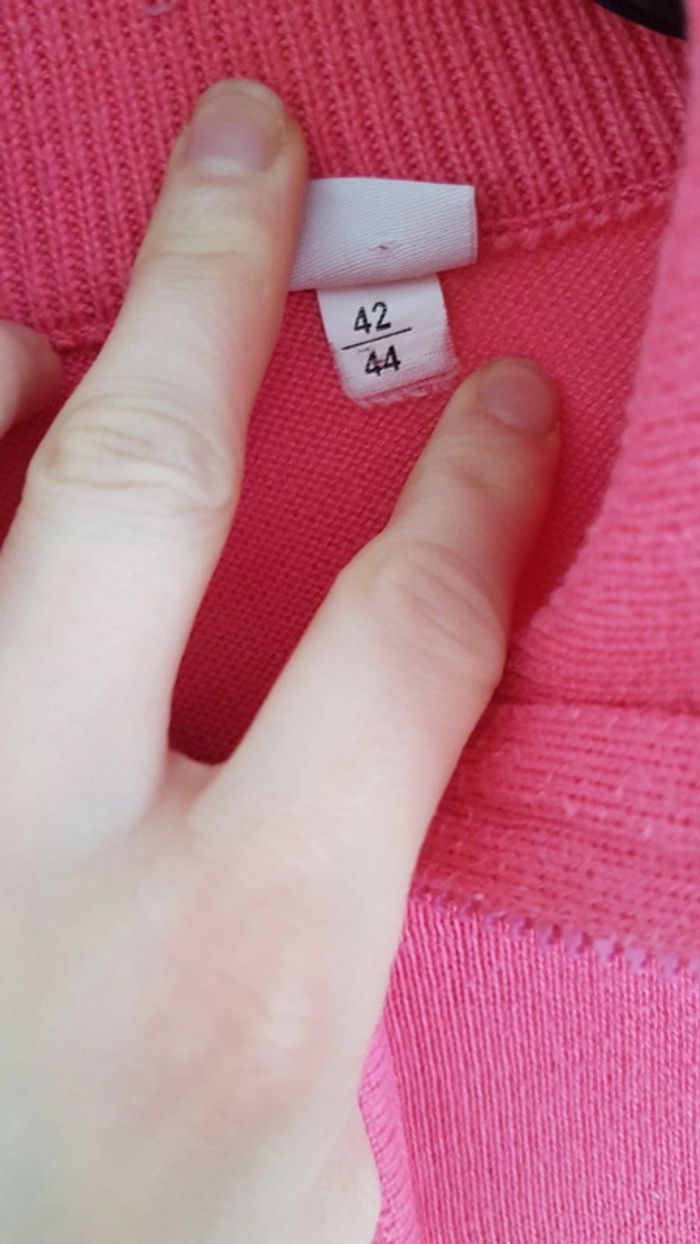 Gilet rose - photo numéro 2