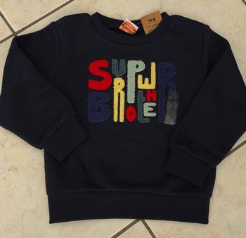 Neuf (non porté) 😍 🥰 sweat molleton 3 ans garçon 🥰😍