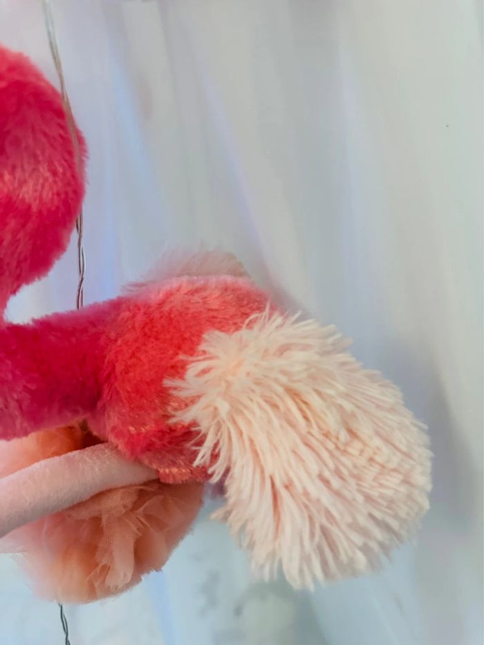 Peluche flamant rose - photo numéro 3