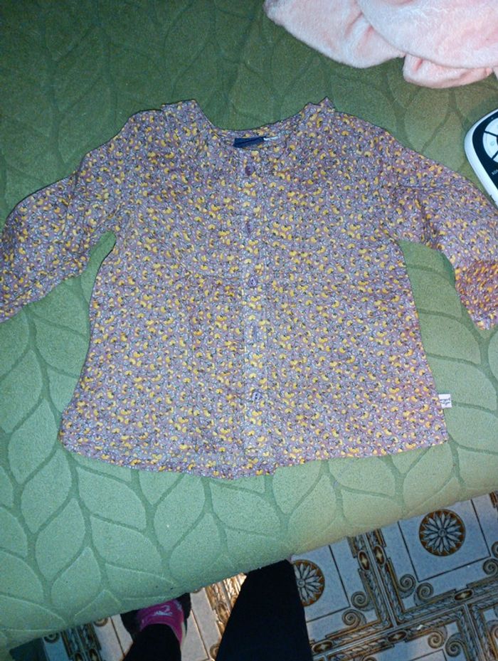 Salopette short à carreaux avec la chemise - photo numéro 7