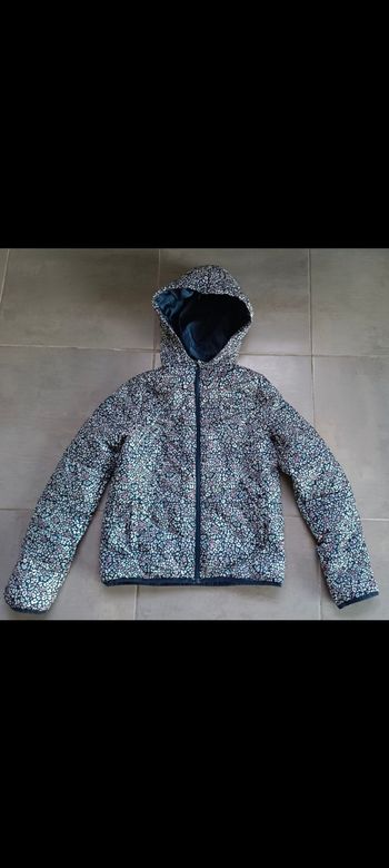 Doudoune légère motif fleuri en 166 cm 14-15 ans