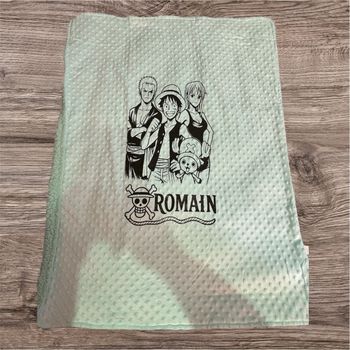 Couverture personnalisée one piece