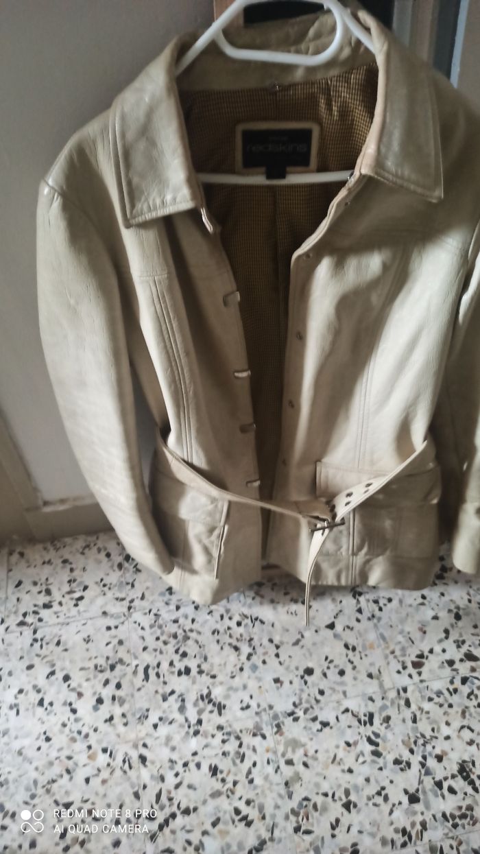 Veste en cuir Redskins