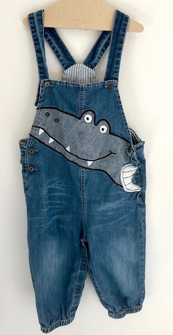 Salopette en jeans fin
